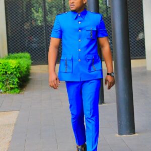 2pc Safari suit (Jacket and Trouser)